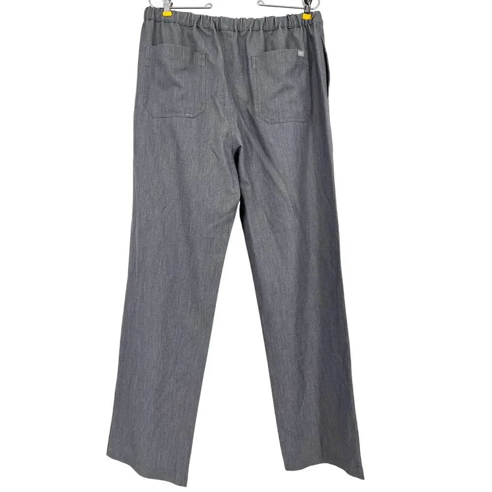 Figs Men's M Medical Scrub‎ Graphite Gray Pisco Pants Drawstring